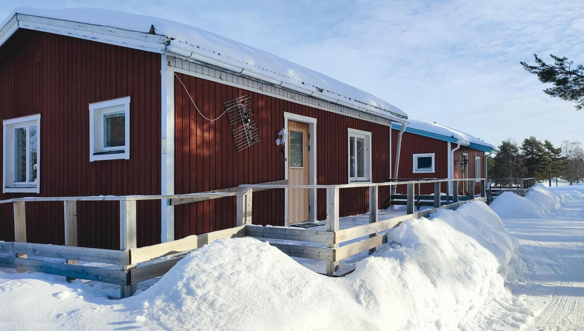 Fritidshus - Cottage - Holiday House - Soluppgang Blattniksele Exteriér fotografie